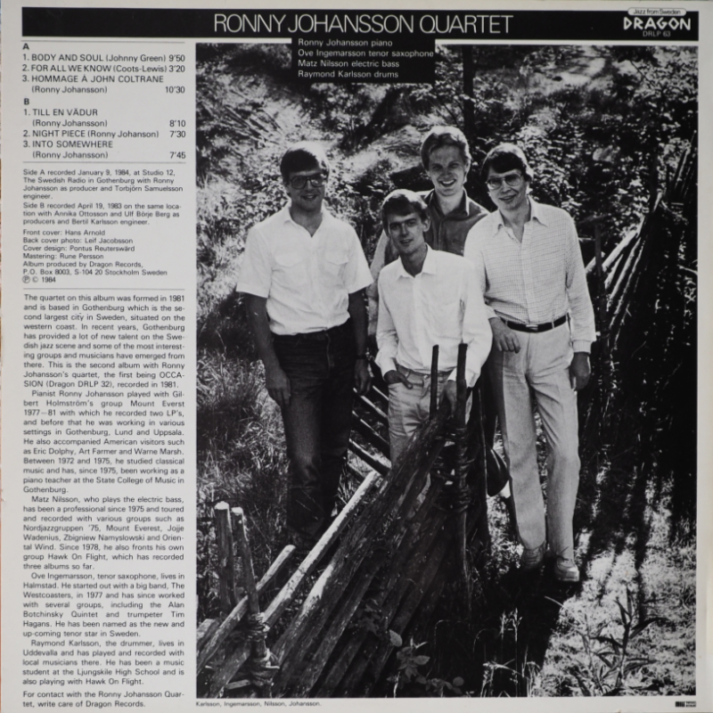 Matz Nilsson, diskografi, övrigt.