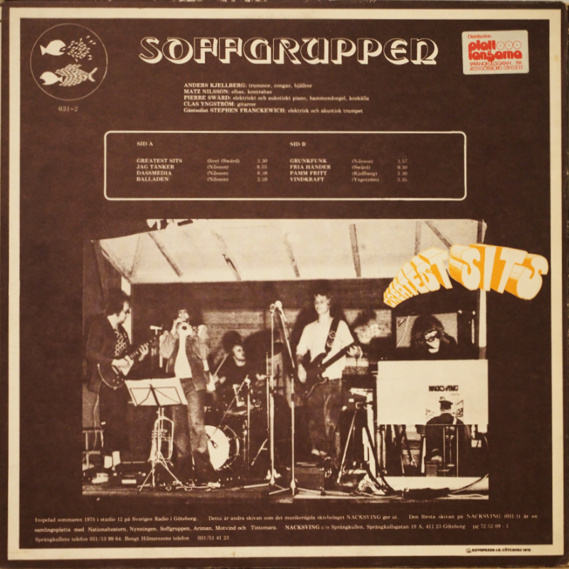 Matz Nilsson, diskografi, övrigt.